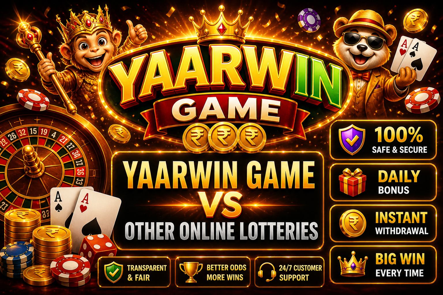 yaarwin vs Other Lotteries
